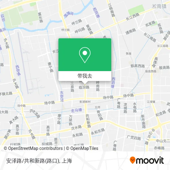 安泽路/共和新路(路口)地图