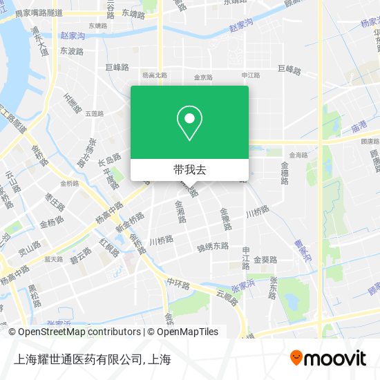 上海耀世通医药有限公司地图