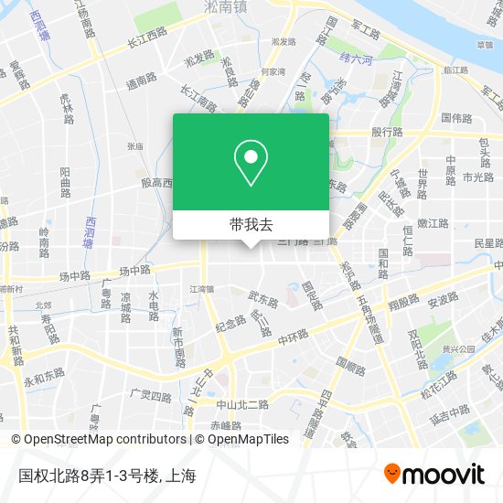 国权北路8弄1-3号楼地图