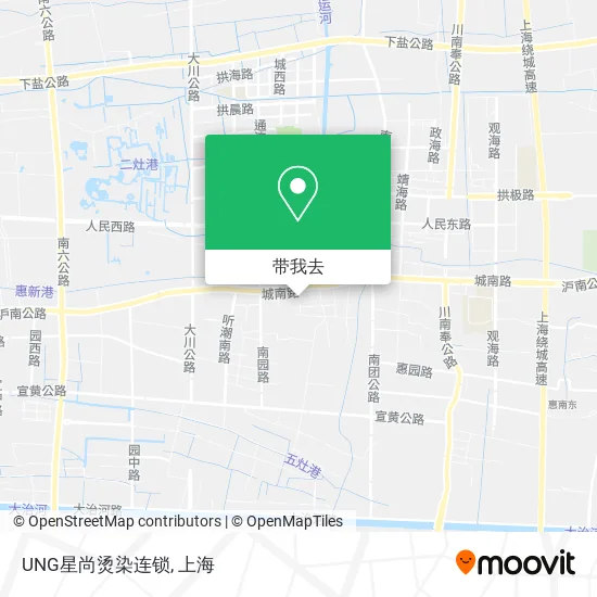 UNG星尚烫染连锁地图