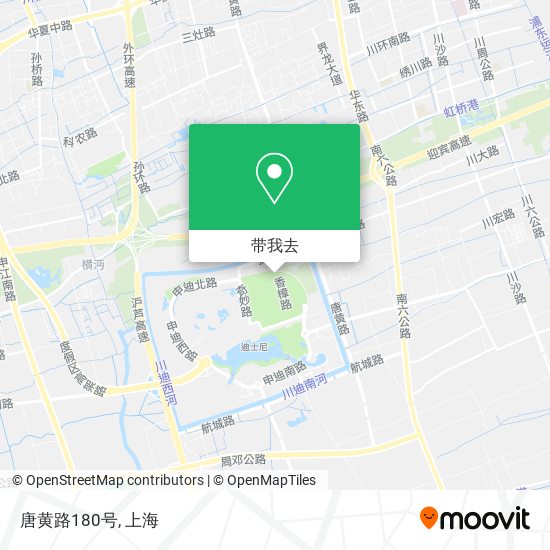 唐黄路180号地图