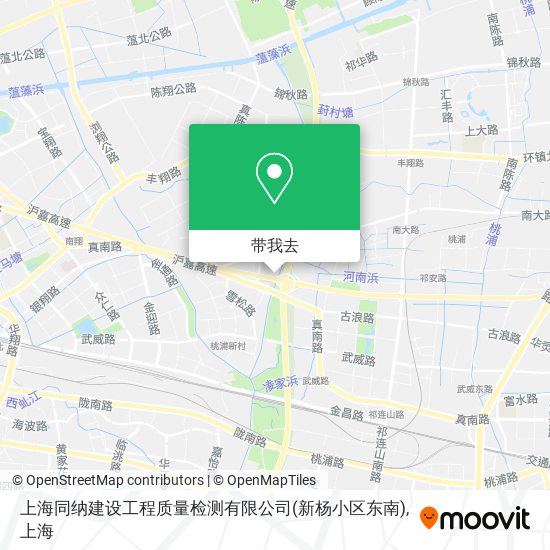 上海同纳建设工程质量检测有限公司(新杨小区东南)地图