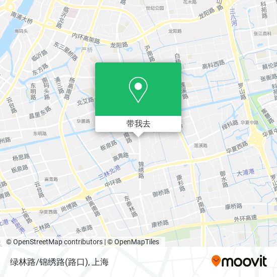 绿林路/锦绣路(路口)地图