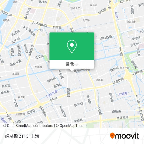 绿林路2113地图