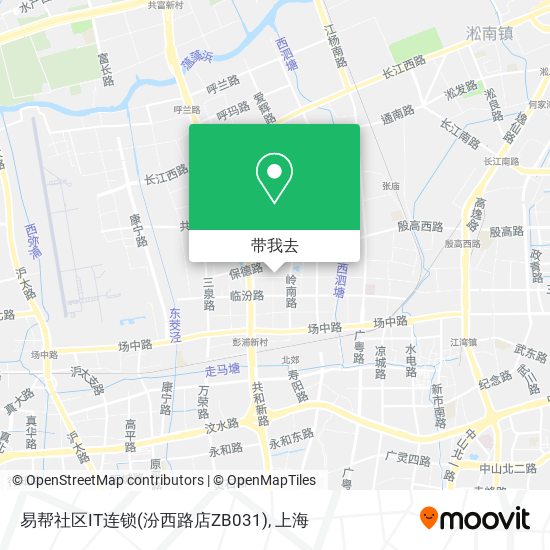易帮社区IT连锁(汾西路店ZB031)地图