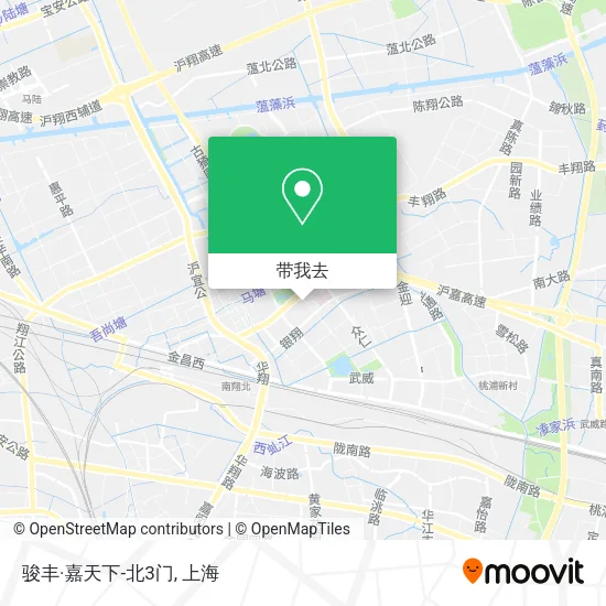 骏丰·嘉天下-北3门地图