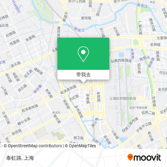 泰虹路地图