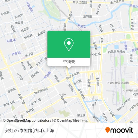 兴虹路/泰虹路(路口)地图