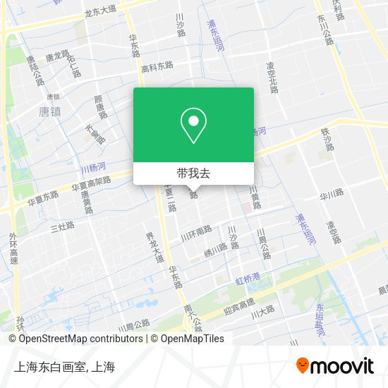 上海东白画室地图