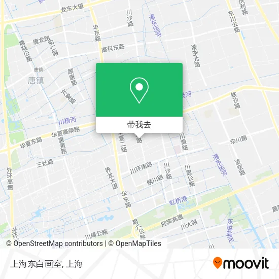 上海东白画室地图