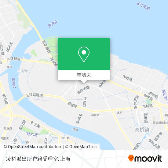 凌桥派出所户籍受理室地图