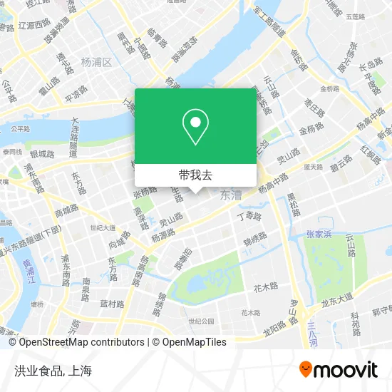 洪业食品地图