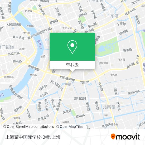 上海耀中国际学校-B幢地图