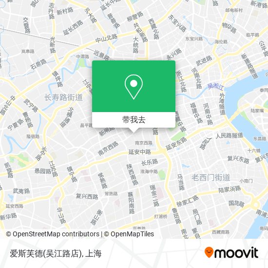 爱斯芙德(吴江路店)地图