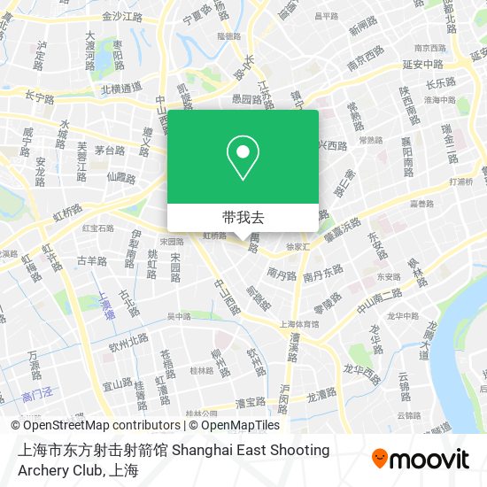 上海市东方射击射箭馆 Shanghai East Shooting Archery Club地图