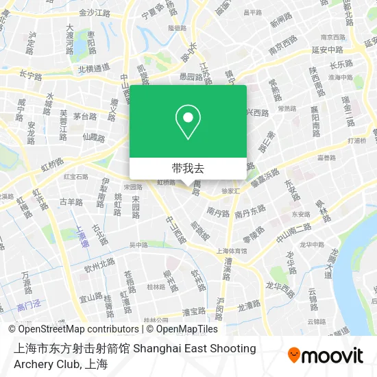 上海市东方射击射箭馆 Shanghai East Shooting Archery Club地图