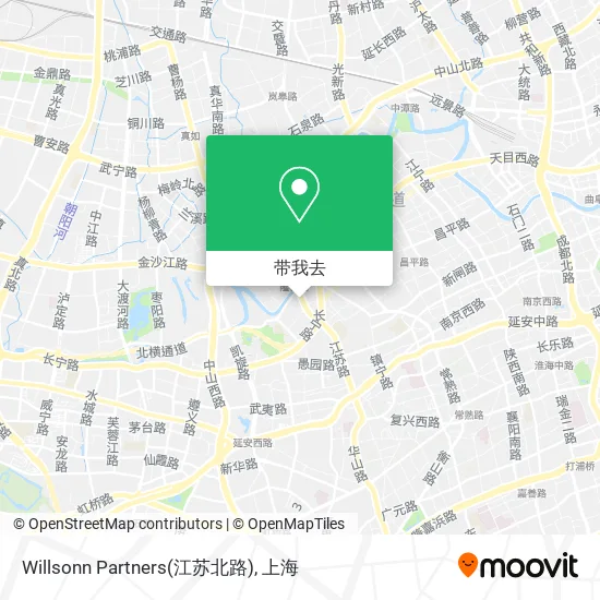 Willsonn Partners(江苏北路)地图