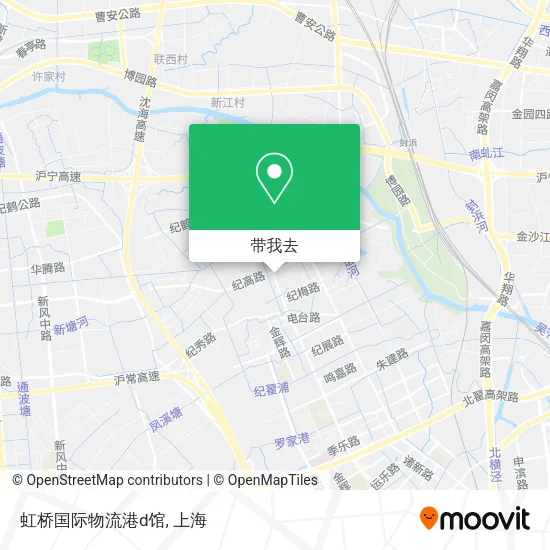 虹桥国际物流港d馆地图