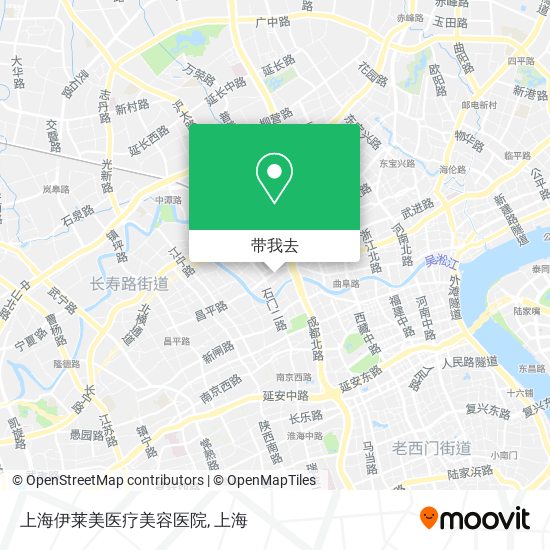 上海伊莱美医疗美容医院地图