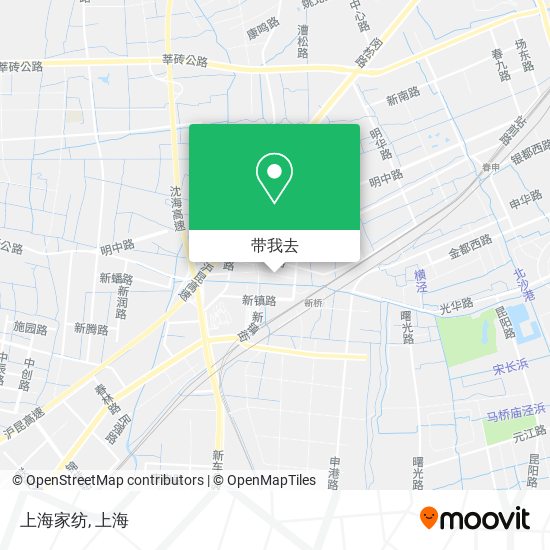 上海家纺地图