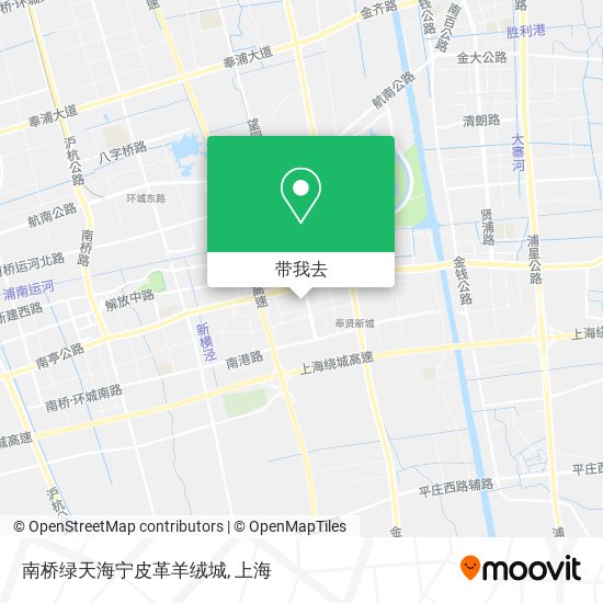 南桥绿天海宁皮革羊绒城地图