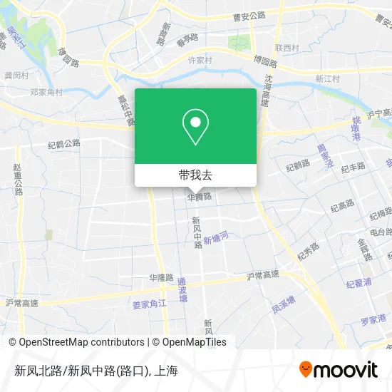 新凤北路/新凤中路(路口)地图