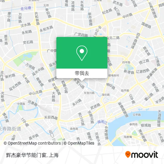 辉杰豪华节能门窗地图