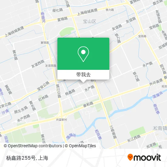 杨鑫路255号地图