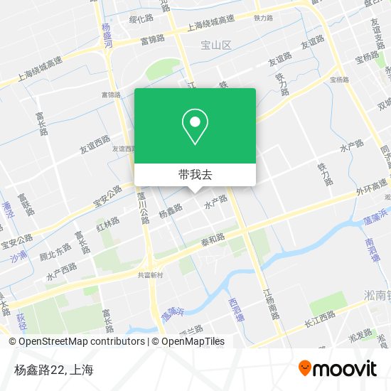 杨鑫路22地图