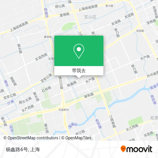 杨鑫路6号地图