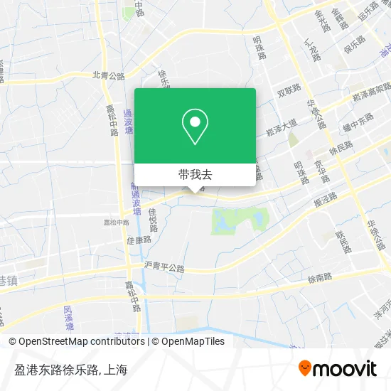 盈港东路徐乐路地图