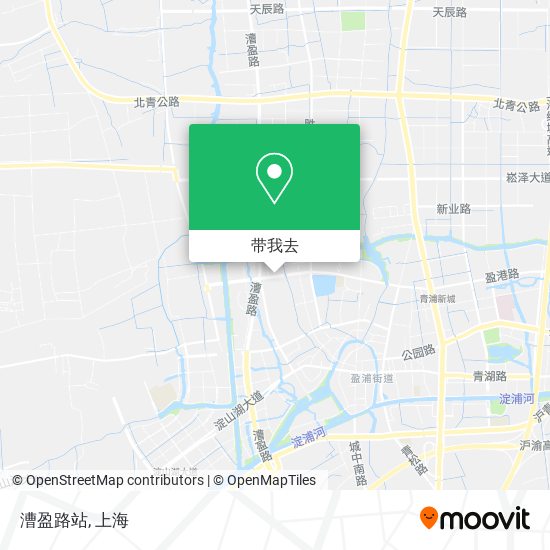 漕盈路站地图