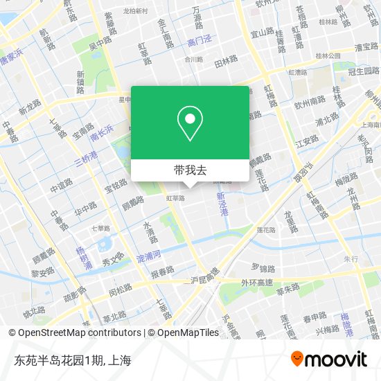 东苑半岛花园1期地图