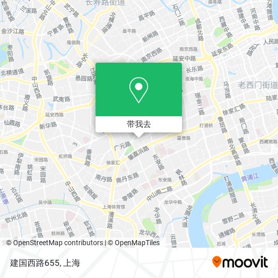 建国西路655地图