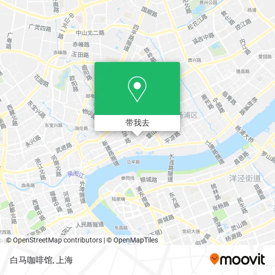 白马咖啡馆地图
