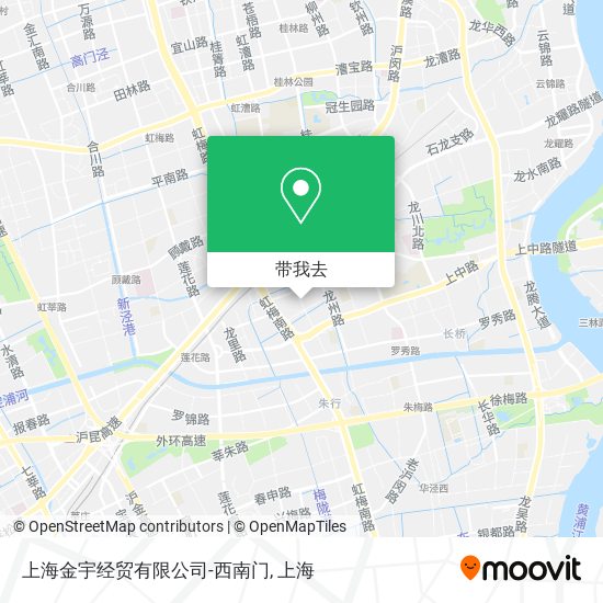 上海金宇经贸有限公司-西南门地图