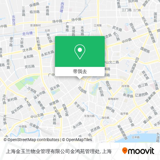 上海金玉兰物业管理有限公司金鸿苑管理处地图