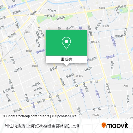 维也纳酒店(上海虹桥枢纽金都路店)地图