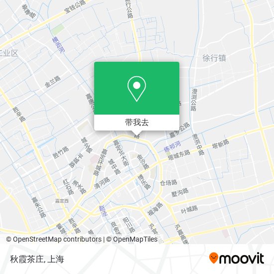 秋霞茶庄地图