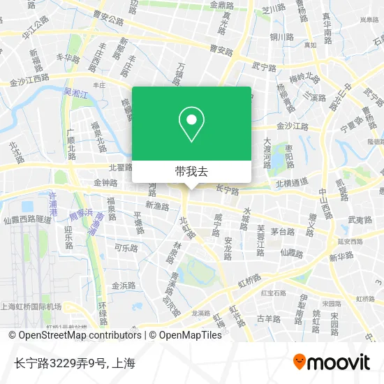 长宁路3229弄9号地图