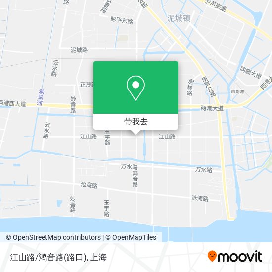 江山路/鸿音路(路口)地图