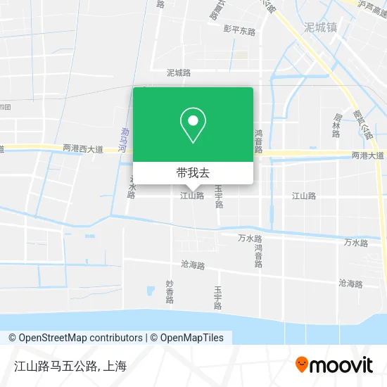 江山路马五公路地图
