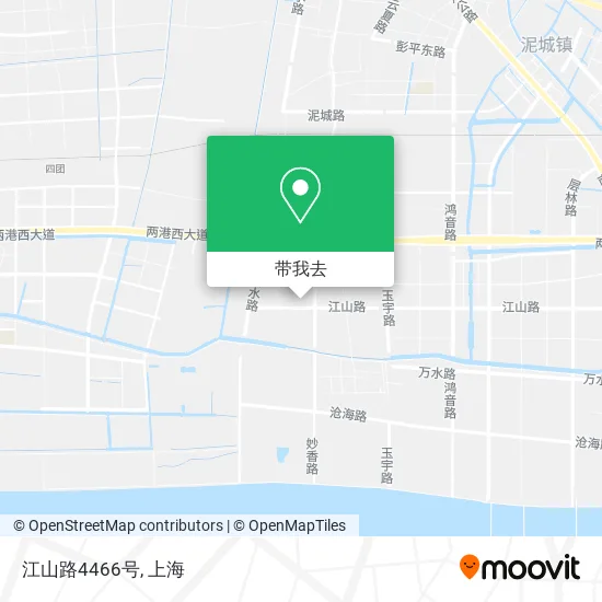 江山路4466号地图