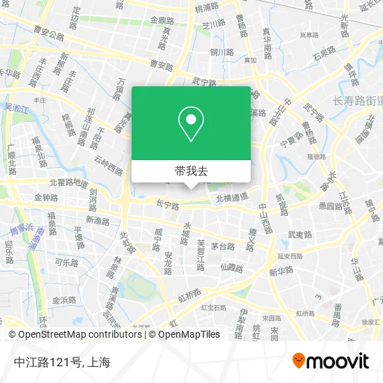中江路121号地图