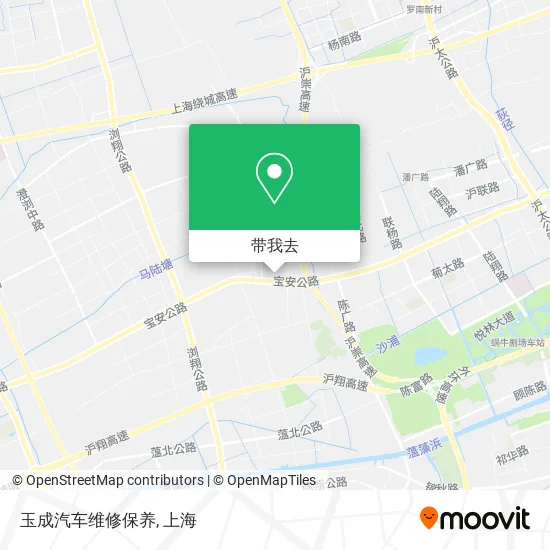 玉成汽车维修保养地图