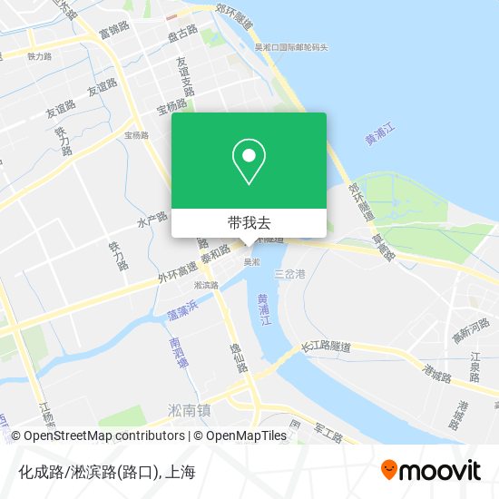 化成路/淞滨路(路口)地图