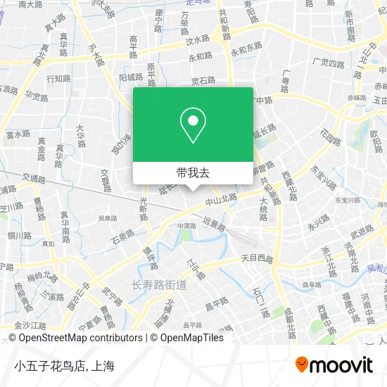 小五子花鸟店地图