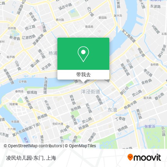 凌民幼儿园-东门地图