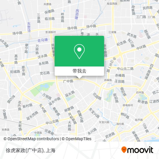 徐虎家政(广中店)地图