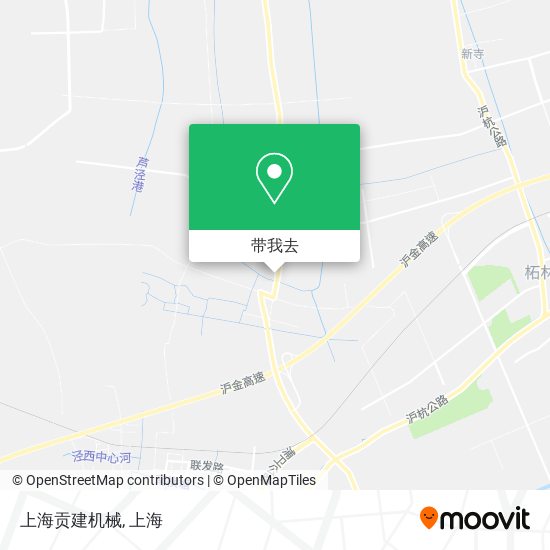 上海贡建机械地图